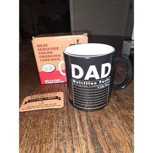 New GR8 AM Dad Heat Sensitive Color Changing 16oz Coffee Cup Mug
